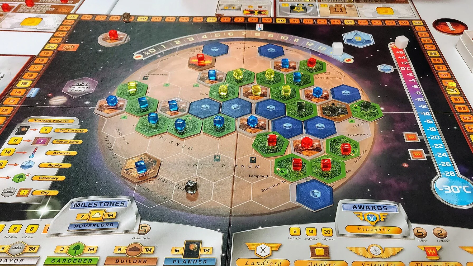 Terraforming Mars gameplay