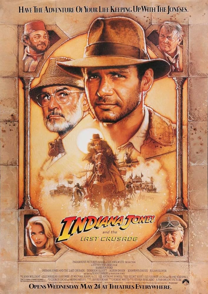 Indiana Jones and the Last Crusade cover