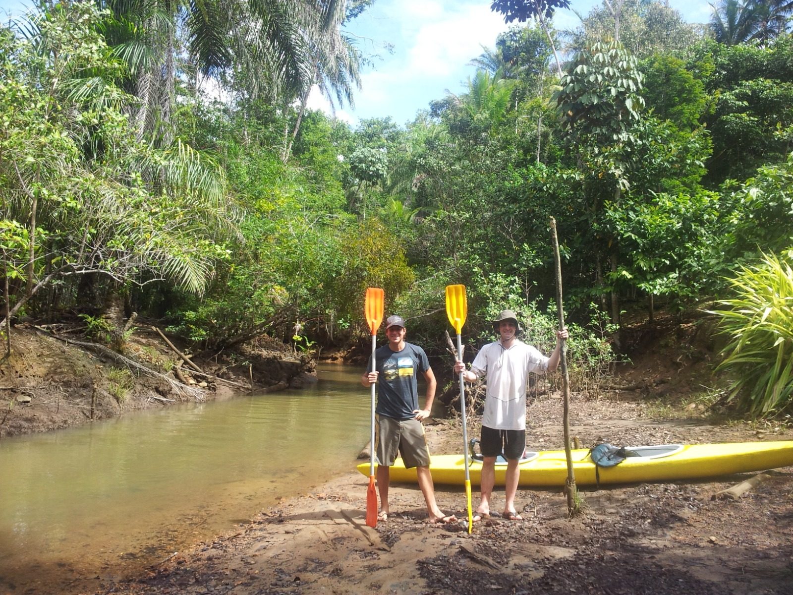 Canoeing the Rio das Contas, Itacaré