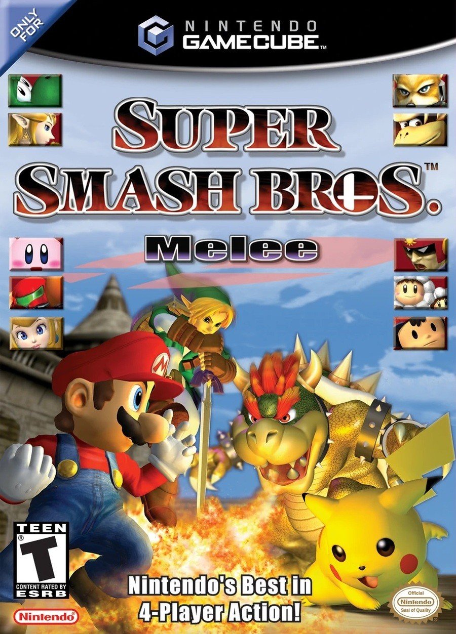 Super Smash Bros Melee cover